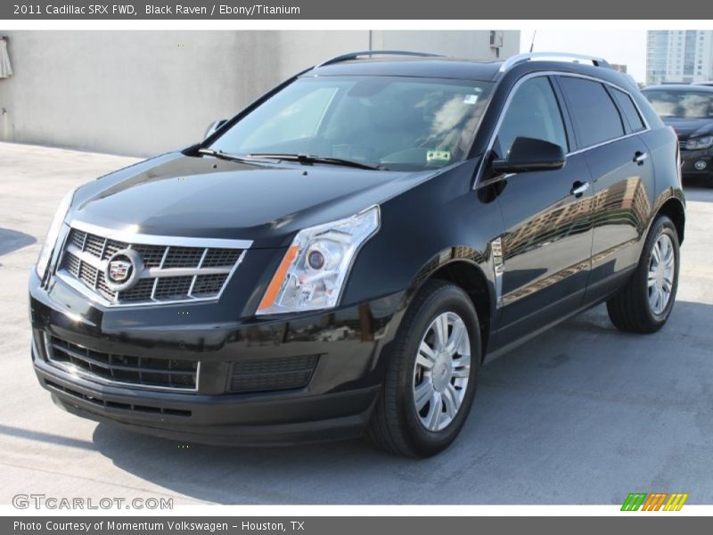 Black Raven / Ebony/Titanium 2011 Cadillac SRX FWD