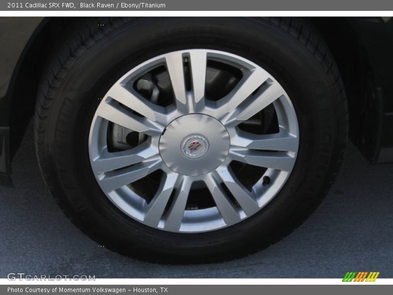 Black Raven / Ebony/Titanium 2011 Cadillac SRX FWD