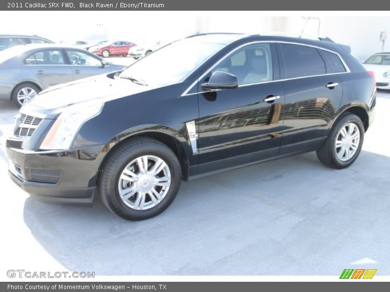 Black Raven / Ebony/Titanium 2011 Cadillac SRX FWD