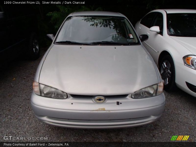 Silver Metallic / Dark Charcoal 1999 Chevrolet Prizm LSi