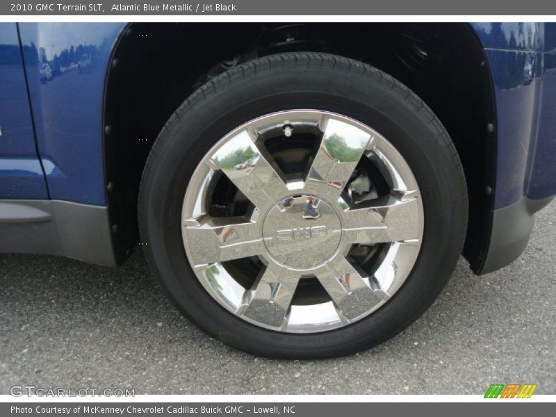 Atlantic Blue Metallic / Jet Black 2010 GMC Terrain SLT