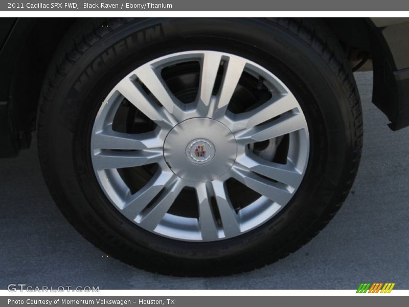 Black Raven / Ebony/Titanium 2011 Cadillac SRX FWD