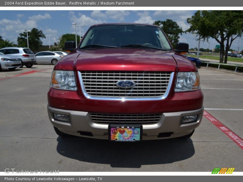 Redfire Metallic / Medium Parchment 2004 Ford Expedition Eddie Bauer