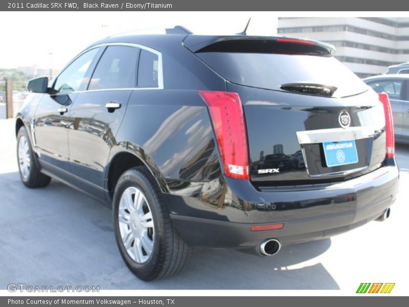 Black Raven / Ebony/Titanium 2011 Cadillac SRX FWD