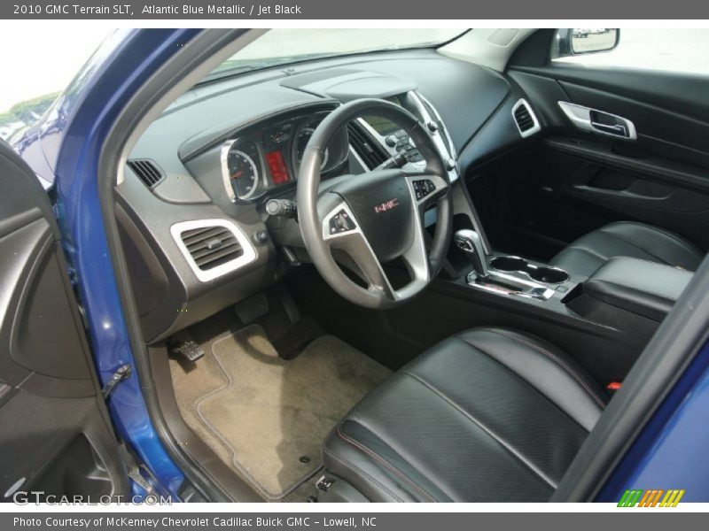 Atlantic Blue Metallic / Jet Black 2010 GMC Terrain SLT