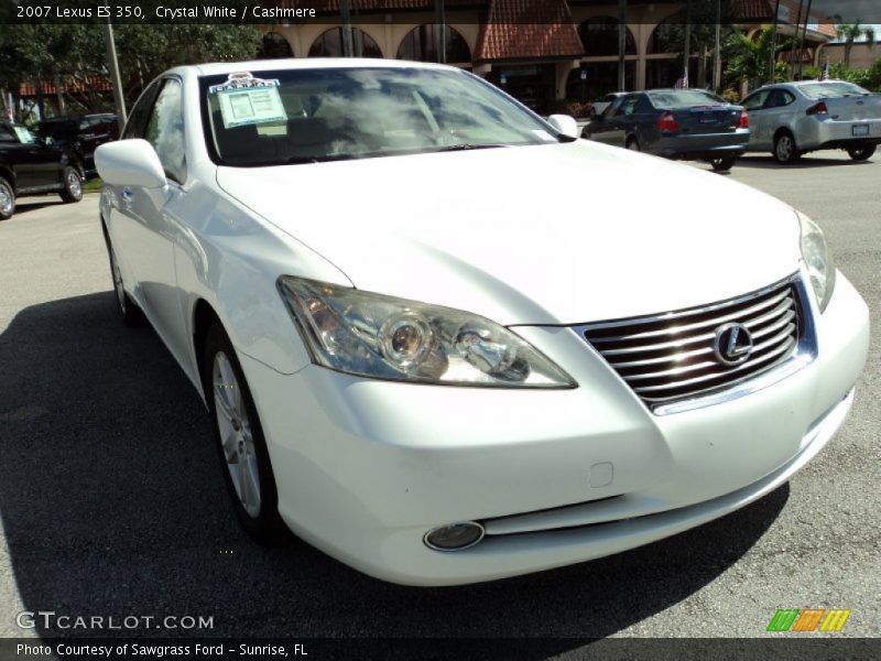 Crystal White / Cashmere 2007 Lexus ES 350