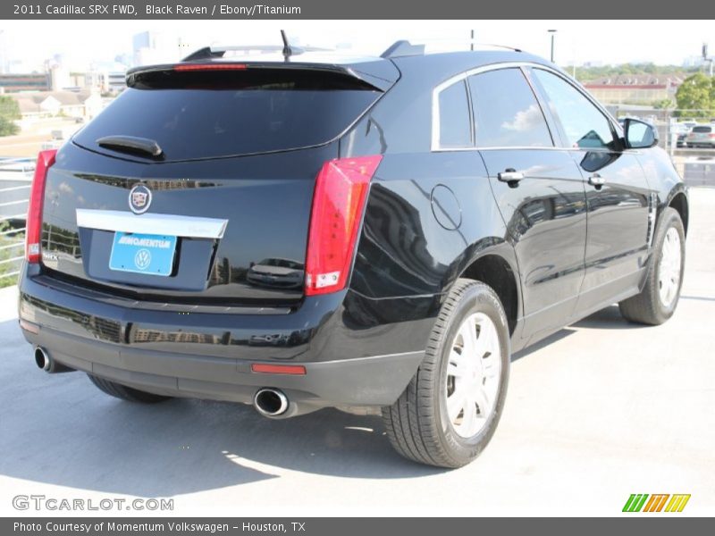 Black Raven / Ebony/Titanium 2011 Cadillac SRX FWD