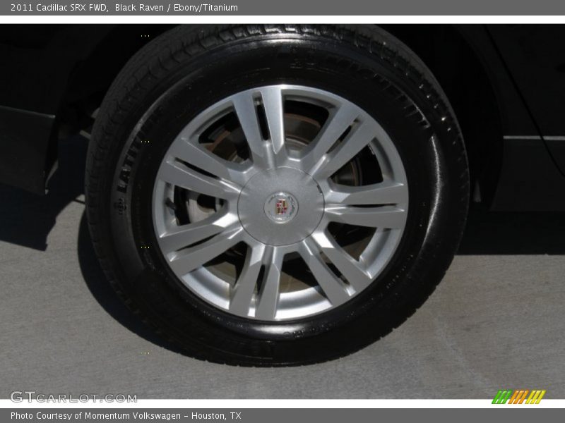 Black Raven / Ebony/Titanium 2011 Cadillac SRX FWD