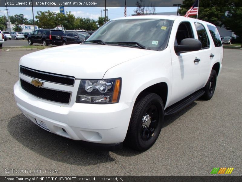 Front 3/4 View of 2011 Tahoe Police