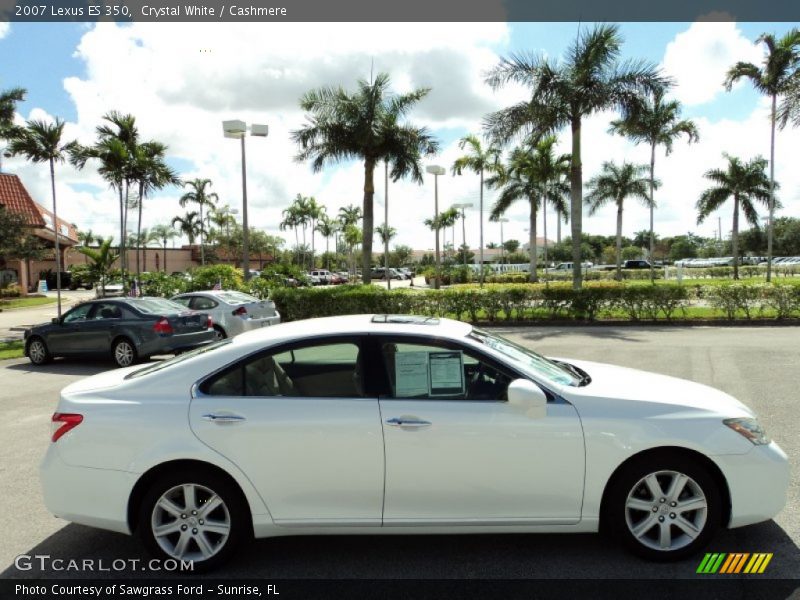 Crystal White / Cashmere 2007 Lexus ES 350
