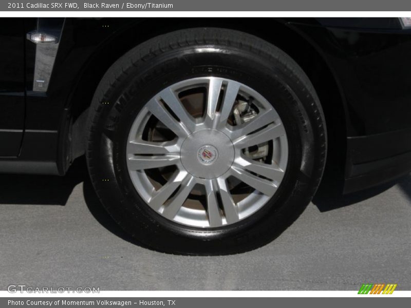 Black Raven / Ebony/Titanium 2011 Cadillac SRX FWD