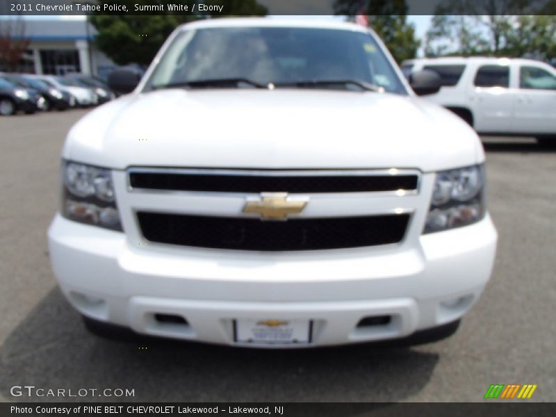 Summit White / Ebony 2011 Chevrolet Tahoe Police