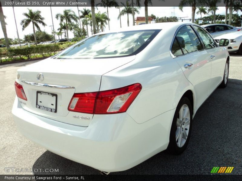 Crystal White / Cashmere 2007 Lexus ES 350