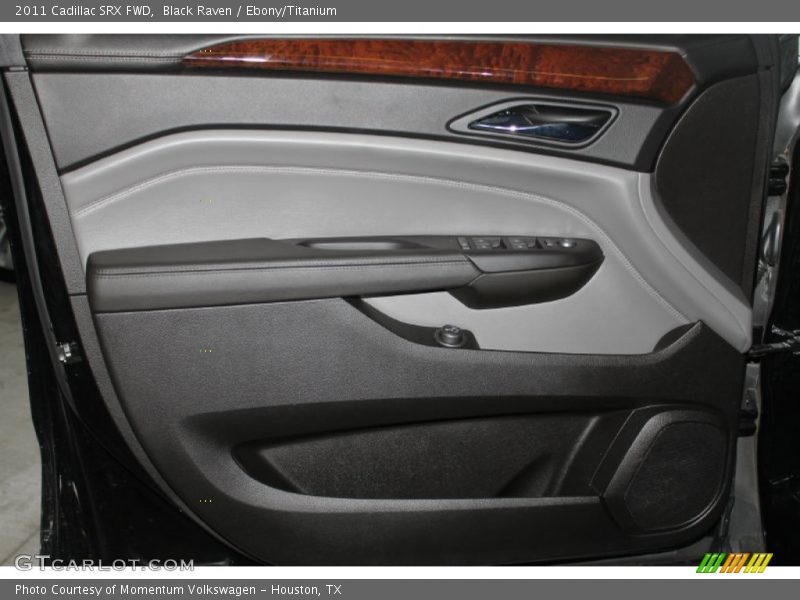 Black Raven / Ebony/Titanium 2011 Cadillac SRX FWD