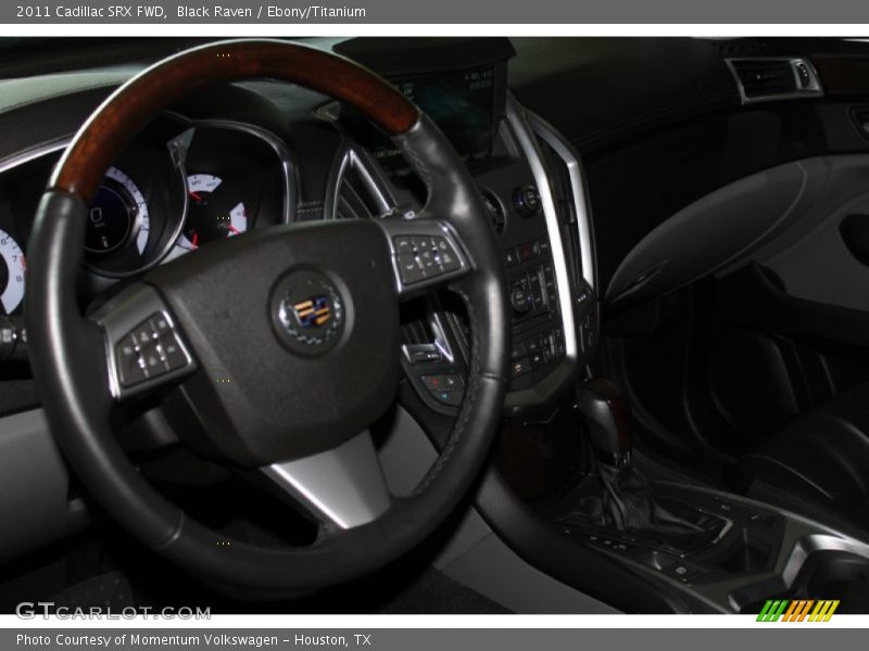 Black Raven / Ebony/Titanium 2011 Cadillac SRX FWD