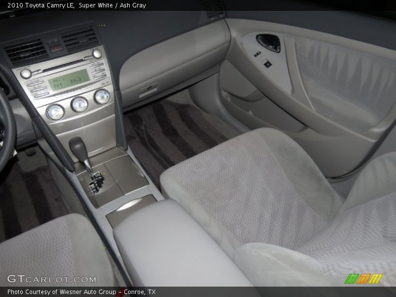 Super White / Ash Gray 2010 Toyota Camry LE
