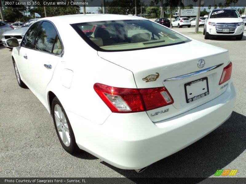 Crystal White / Cashmere 2007 Lexus ES 350