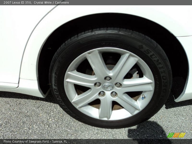 Crystal White / Cashmere 2007 Lexus ES 350