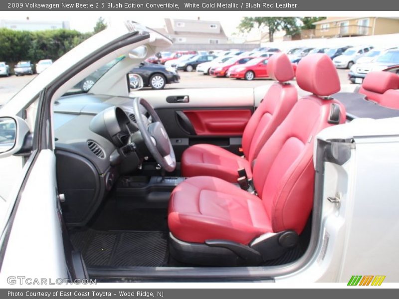  2009 New Beetle 2.5 Blush Edition Convertible Blush Red Leather Interior