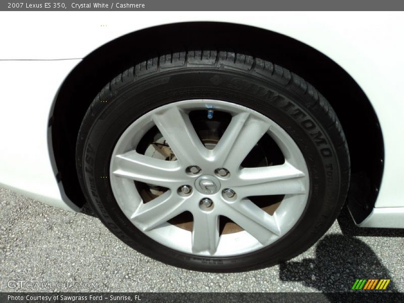 Crystal White / Cashmere 2007 Lexus ES 350