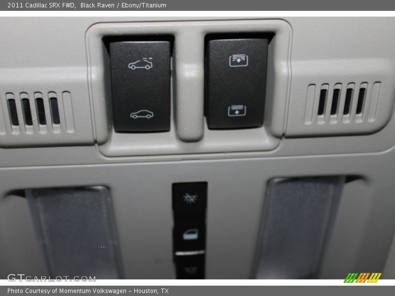 Black Raven / Ebony/Titanium 2011 Cadillac SRX FWD