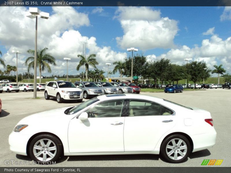 Crystal White / Cashmere 2007 Lexus ES 350