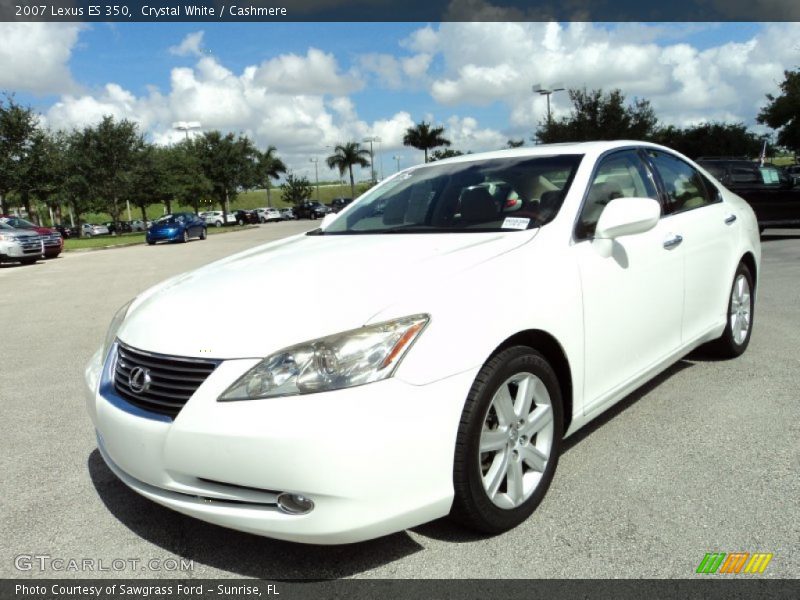 Crystal White / Cashmere 2007 Lexus ES 350