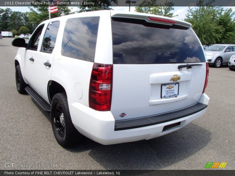 Summit White / Ebony 2011 Chevrolet Tahoe Police
