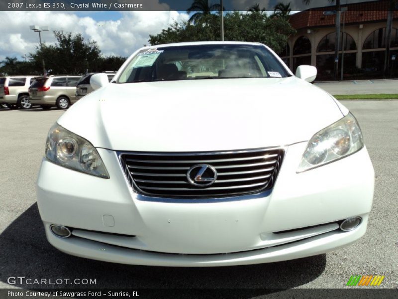 Crystal White / Cashmere 2007 Lexus ES 350