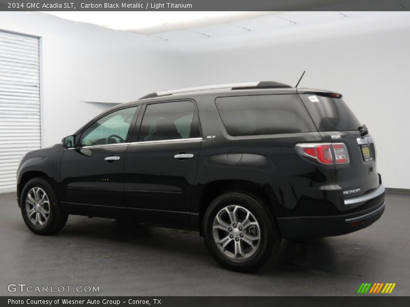 Carbon Black Metallic / Light Titanium 2014 GMC Acadia SLT