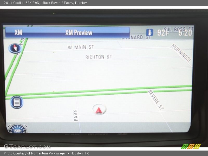 Black Raven / Ebony/Titanium 2011 Cadillac SRX FWD