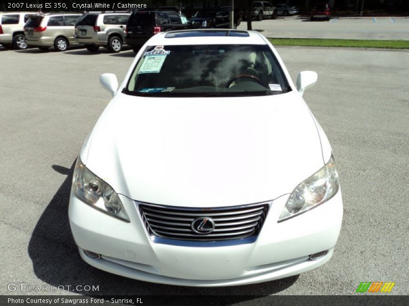 Crystal White / Cashmere 2007 Lexus ES 350
