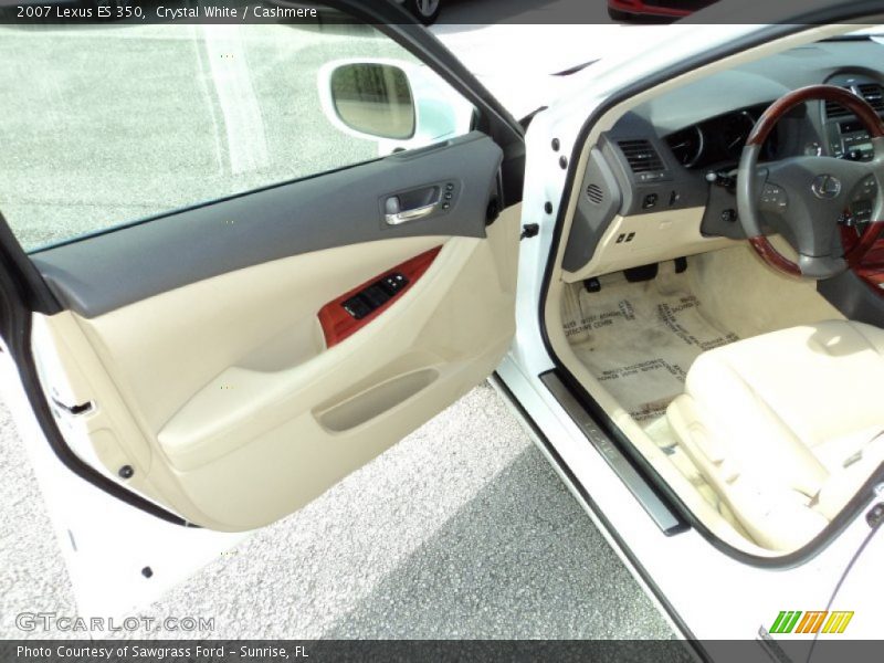 Crystal White / Cashmere 2007 Lexus ES 350
