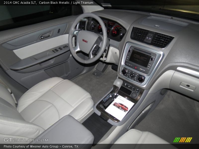 Dashboard of 2014 Acadia SLT