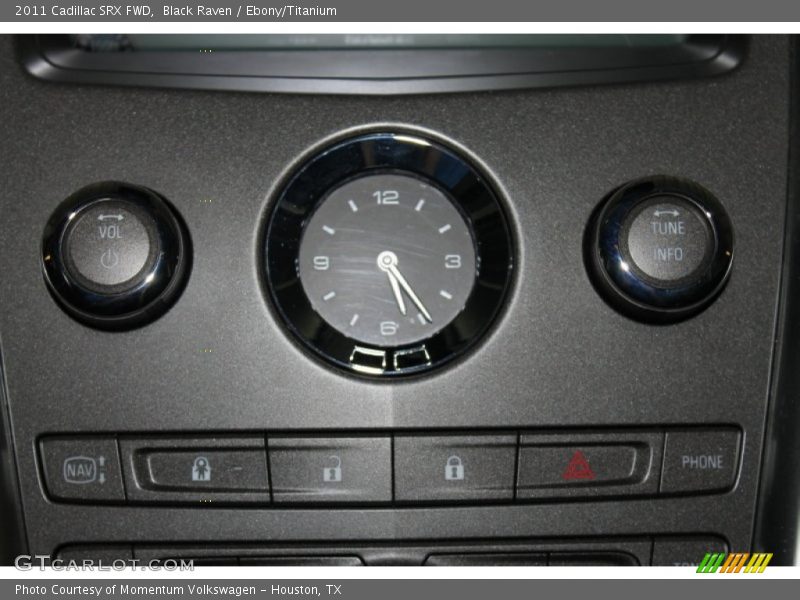 Black Raven / Ebony/Titanium 2011 Cadillac SRX FWD