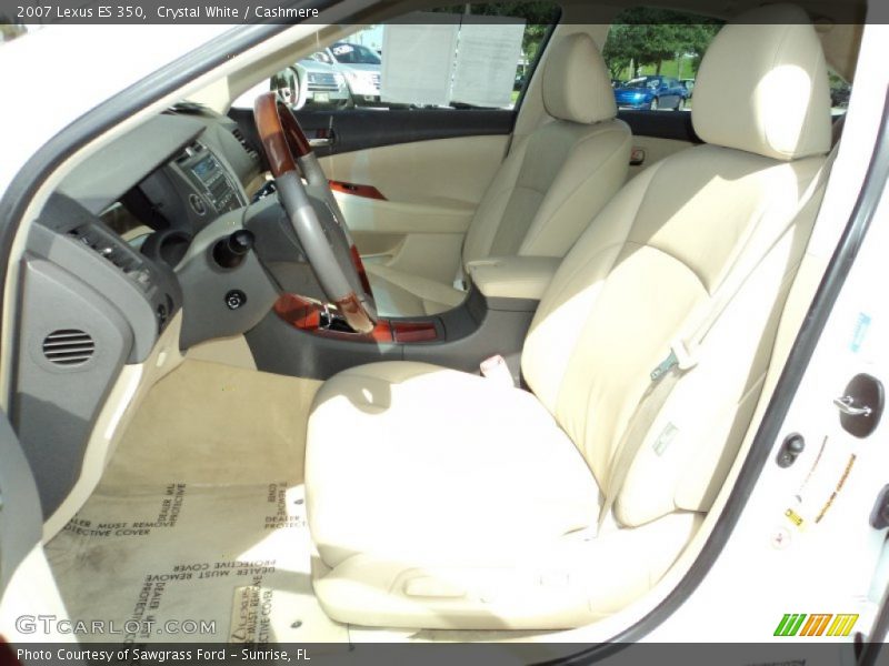 Crystal White / Cashmere 2007 Lexus ES 350