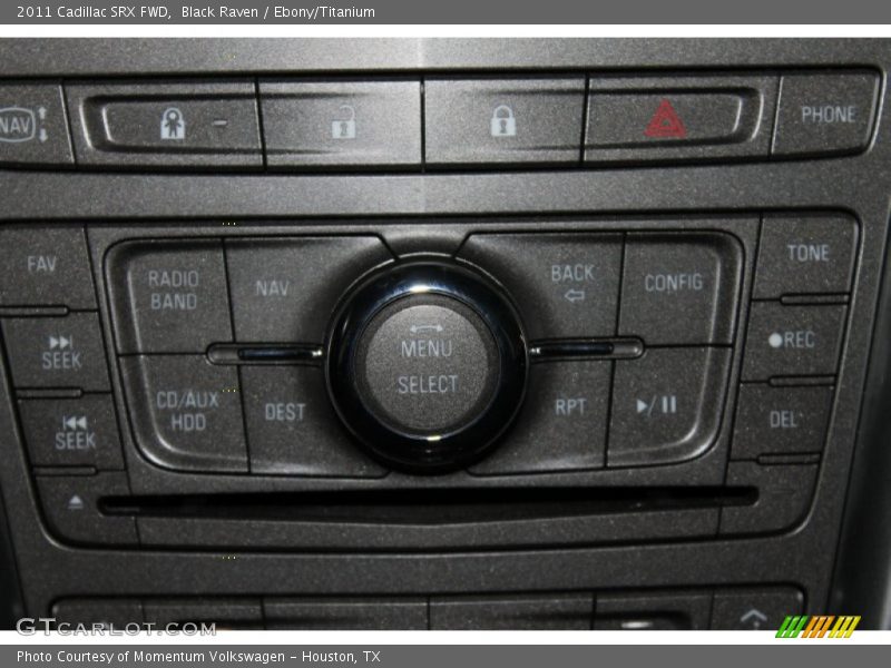 Black Raven / Ebony/Titanium 2011 Cadillac SRX FWD