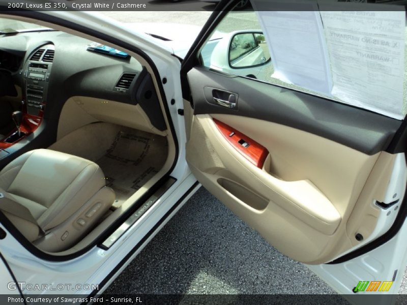 Crystal White / Cashmere 2007 Lexus ES 350