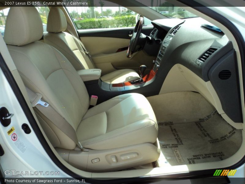 Crystal White / Cashmere 2007 Lexus ES 350