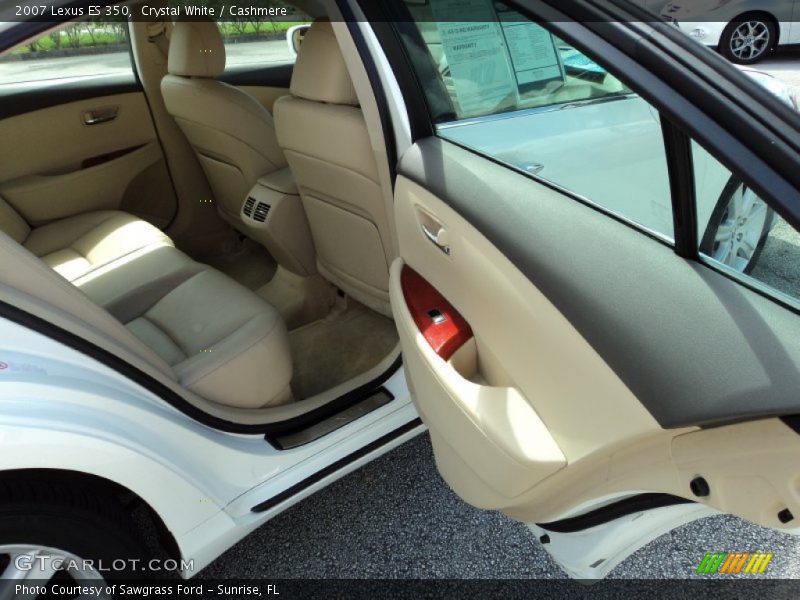 Crystal White / Cashmere 2007 Lexus ES 350