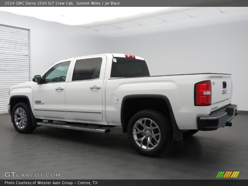 Summit White / Jet Black 2014 GMC Sierra 1500 SLT Crew Cab