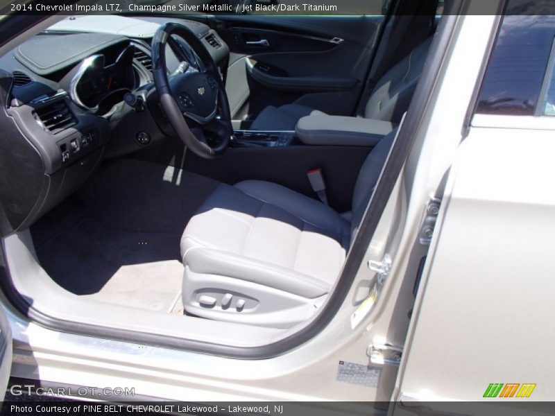 Champagne Silver Metallic / Jet Black/Dark Titanium 2014 Chevrolet Impala LTZ