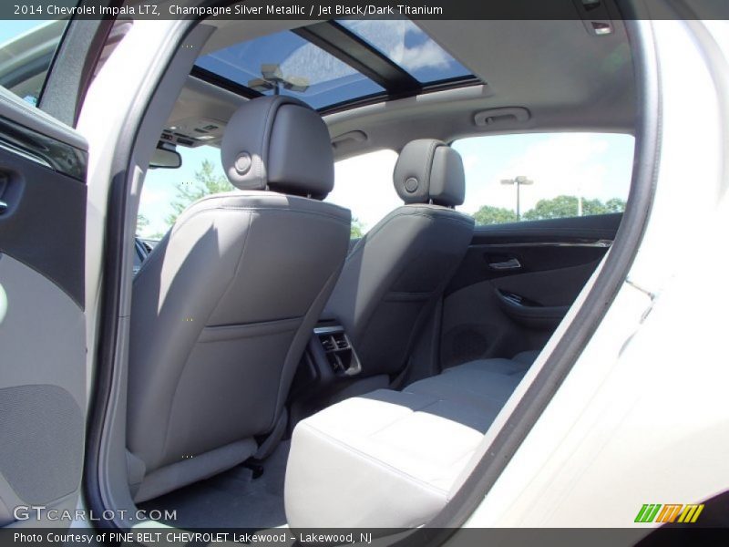Champagne Silver Metallic / Jet Black/Dark Titanium 2014 Chevrolet Impala LTZ