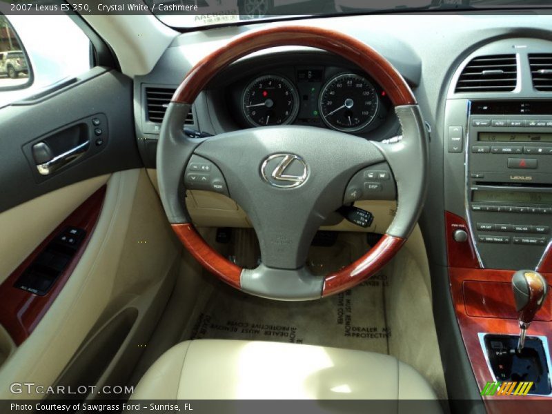 Crystal White / Cashmere 2007 Lexus ES 350