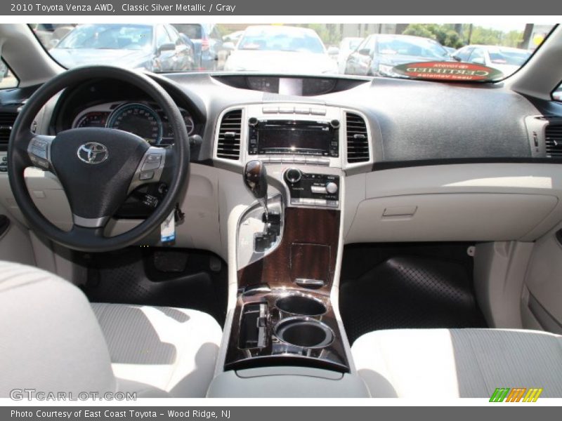 Classic Silver Metallic / Gray 2010 Toyota Venza AWD
