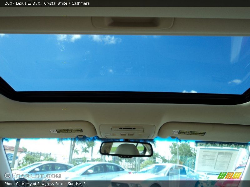 Crystal White / Cashmere 2007 Lexus ES 350