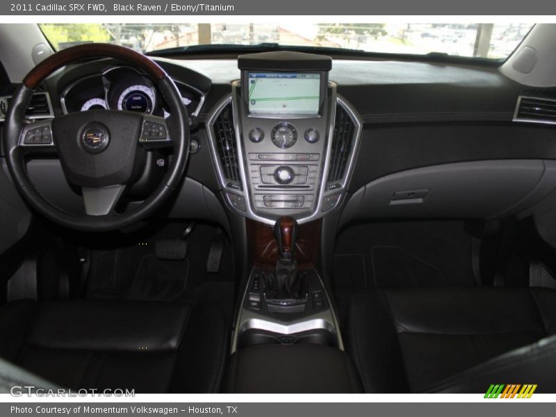 Black Raven / Ebony/Titanium 2011 Cadillac SRX FWD