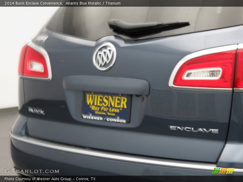 Atlantis Blue Metallic / Titanium 2014 Buick Enclave Convenience