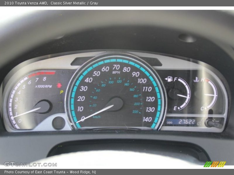 Classic Silver Metallic / Gray 2010 Toyota Venza AWD