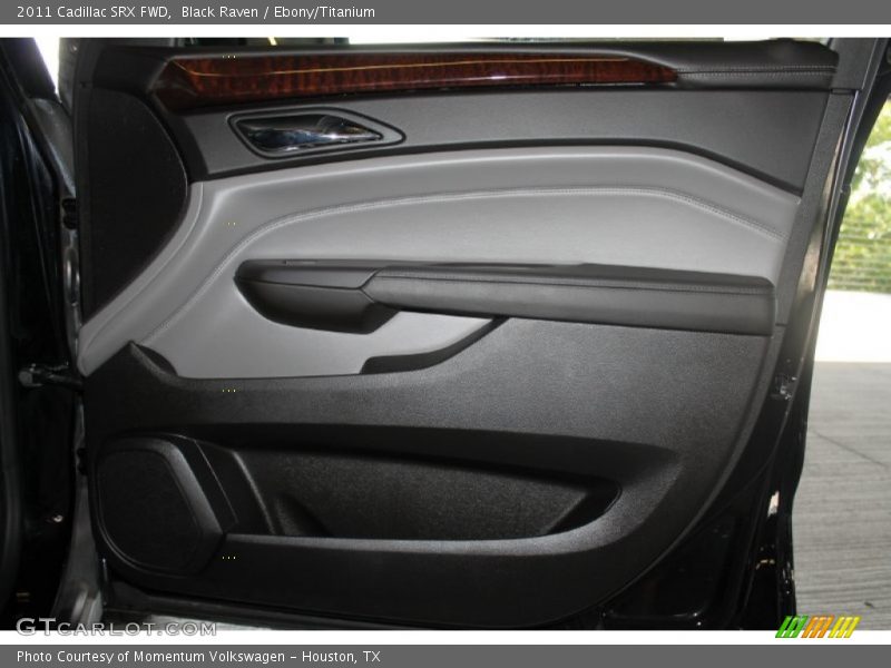 Black Raven / Ebony/Titanium 2011 Cadillac SRX FWD